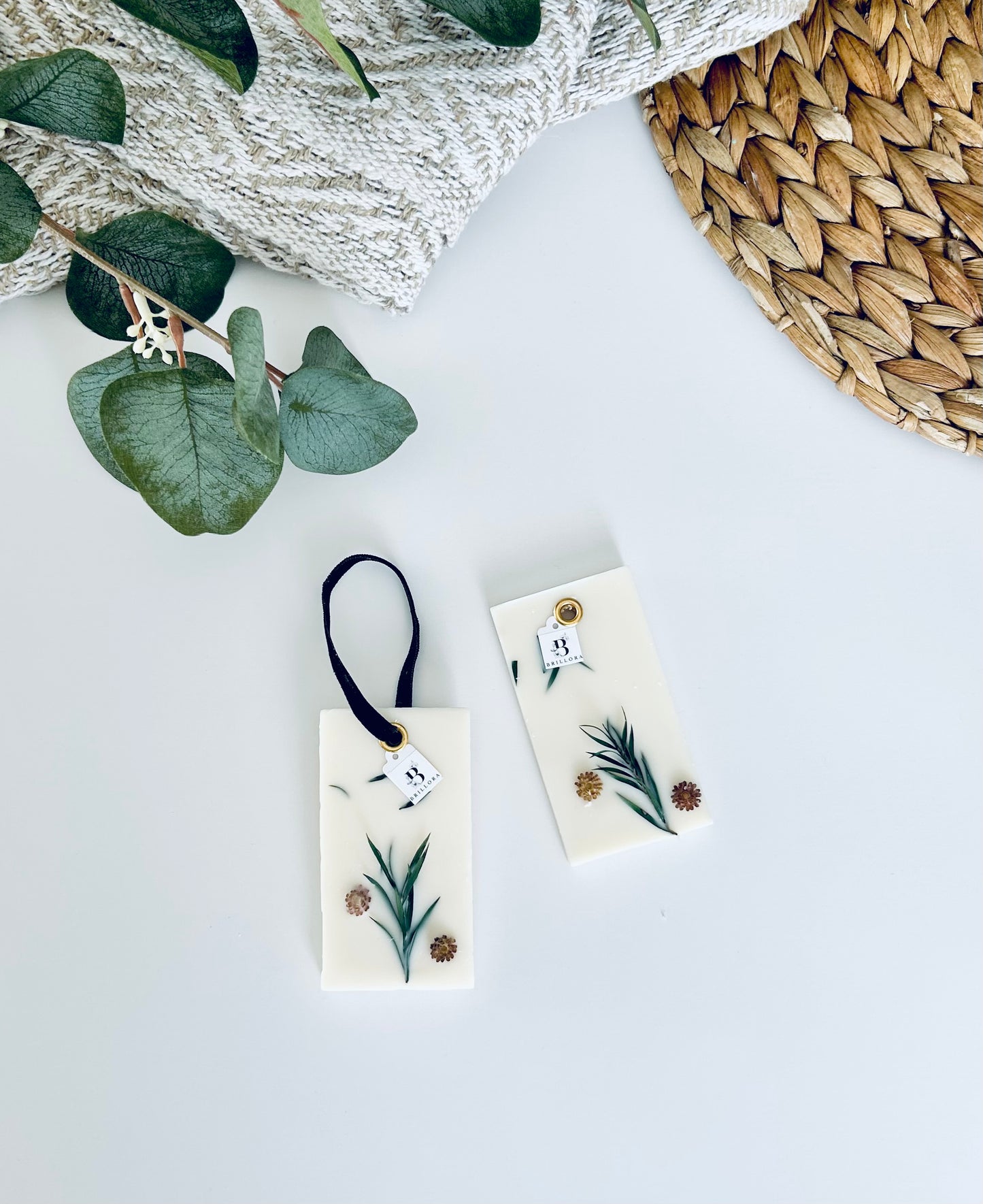 Barre de cire parfumée - Pêche & Sapin Blanc