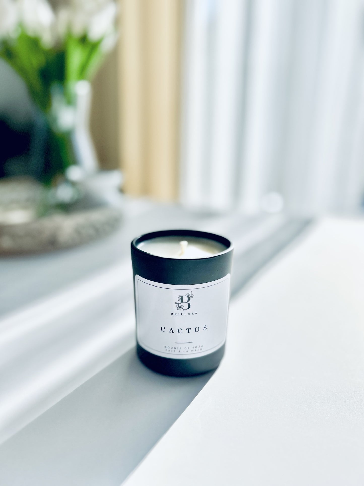 Bougie de soja - Cactus