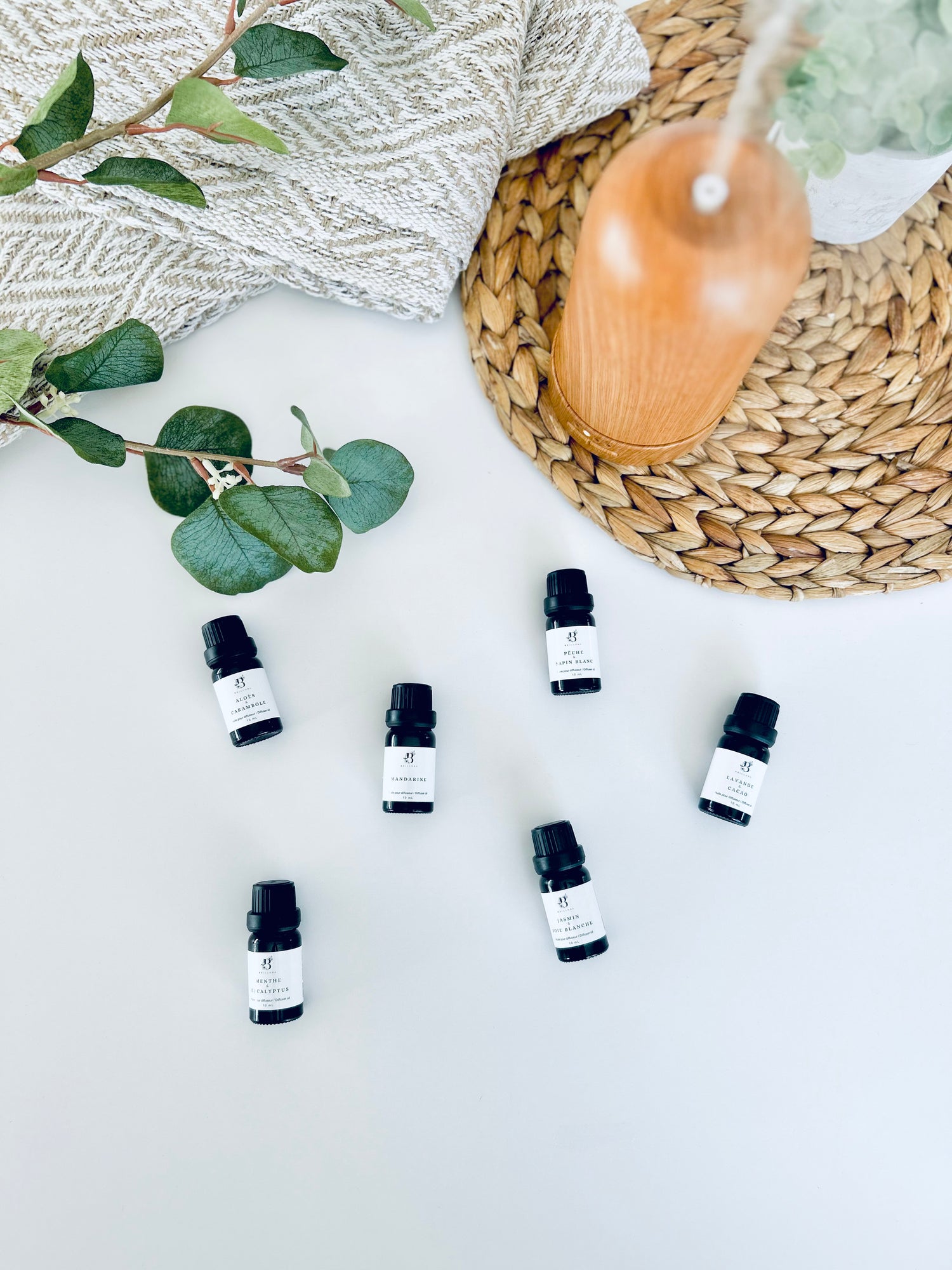 Huile parfumée pour diffuseur