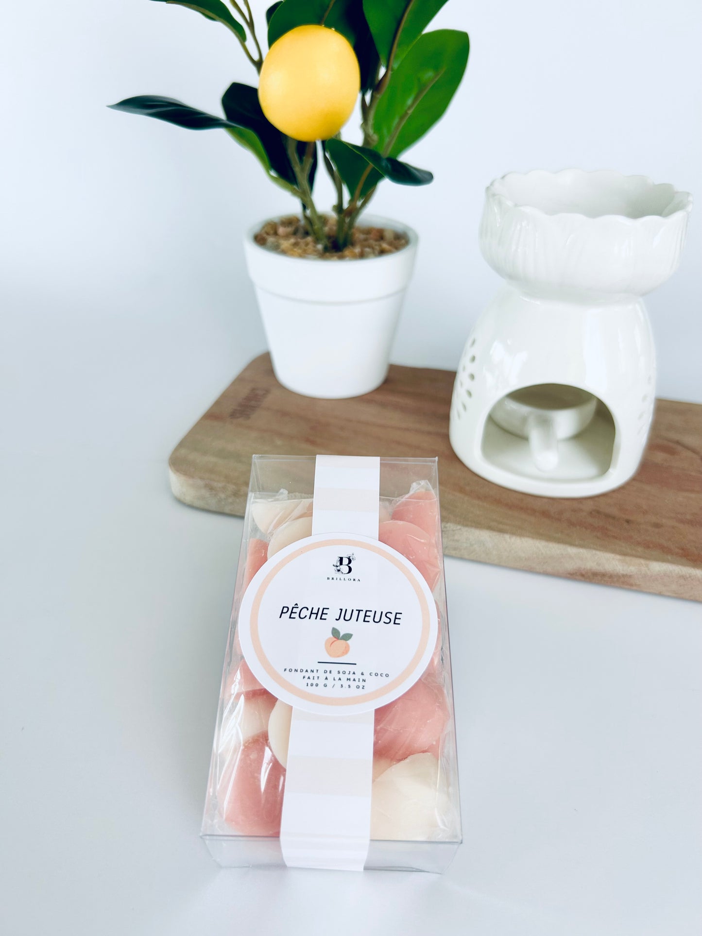 Fondant parfumé - Pêche Juteuse