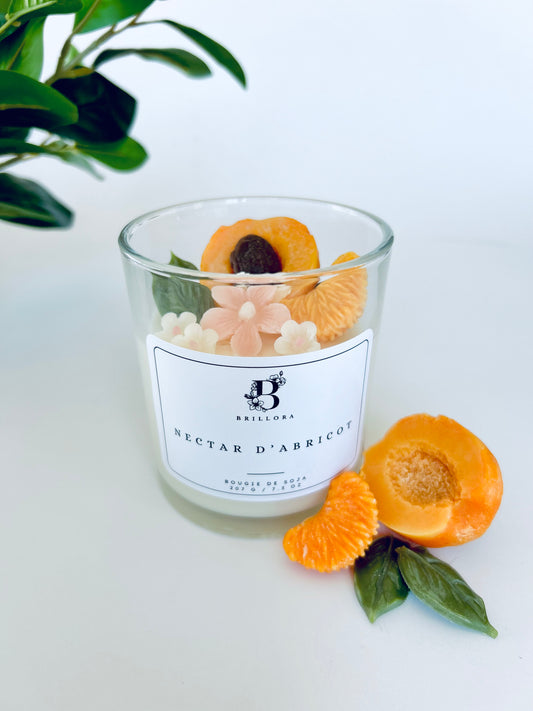 Bougie décorative - Nectar d'Abricot