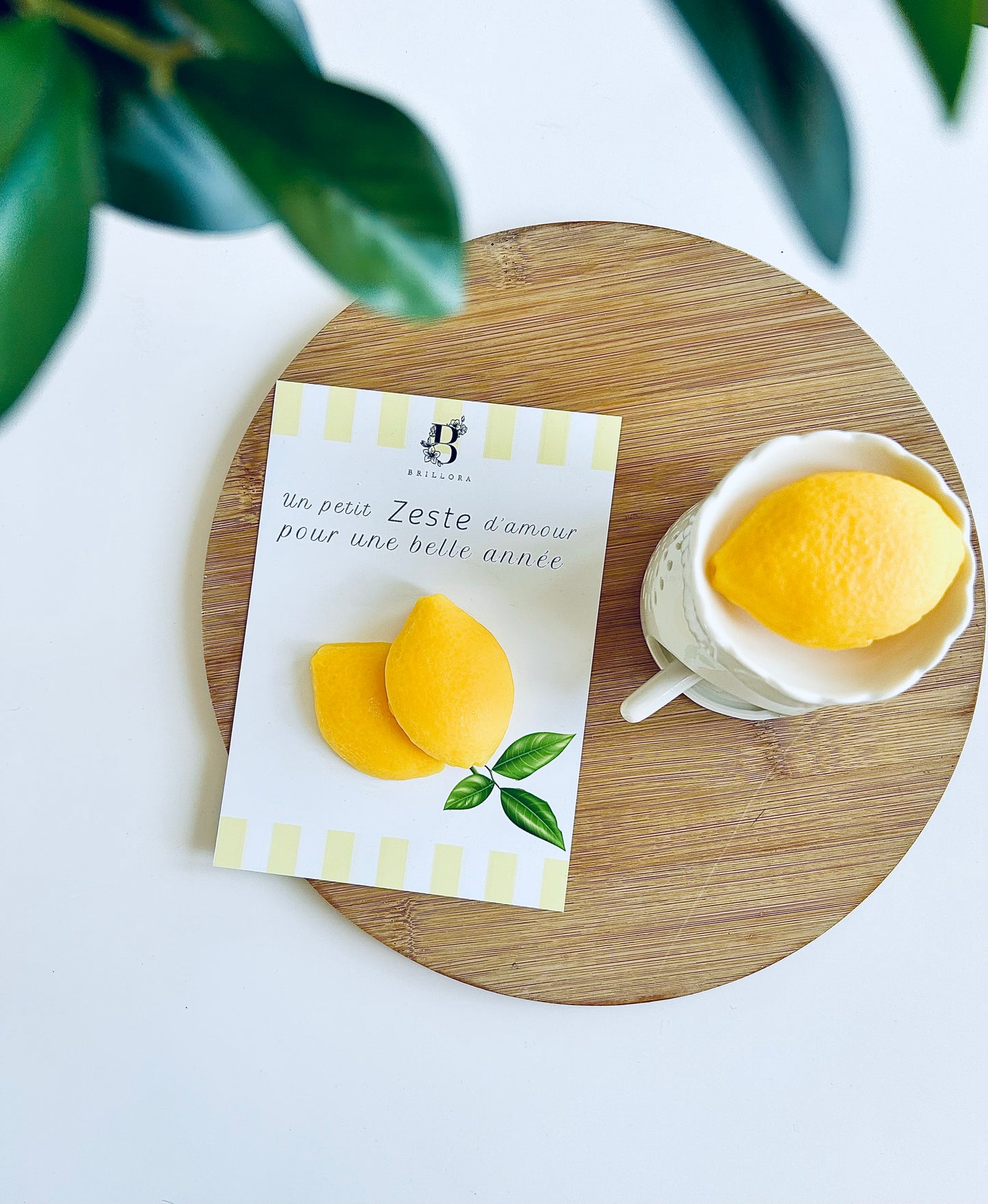Un zeste d'amour - Fondant parfumé 2-en-1 🍋