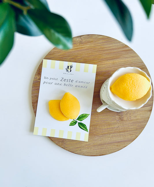 Un zeste d'amour - Fondant parfumé 2-en-1 🍋