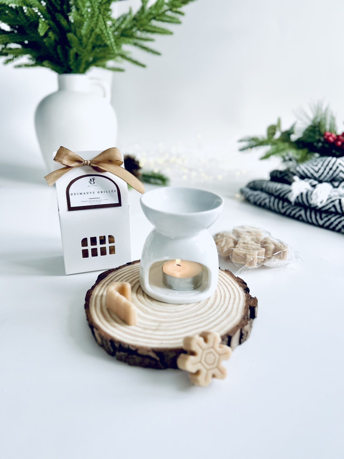 Fondant parfumé - Guimauve grillée