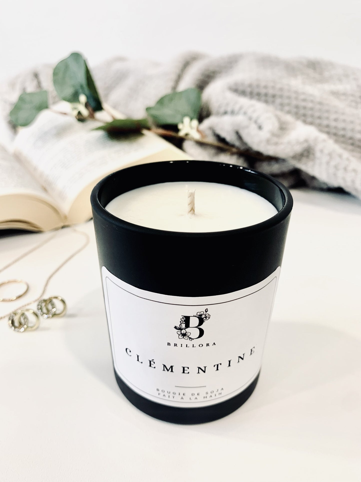 Bougie de soja - Clémentine